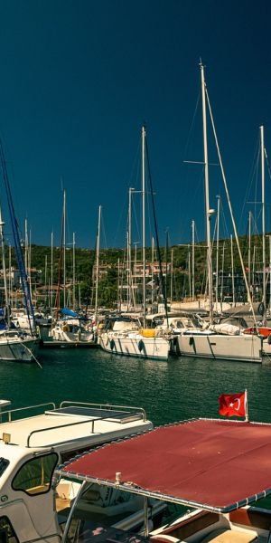 marina boats izmir turkey sea 7432014